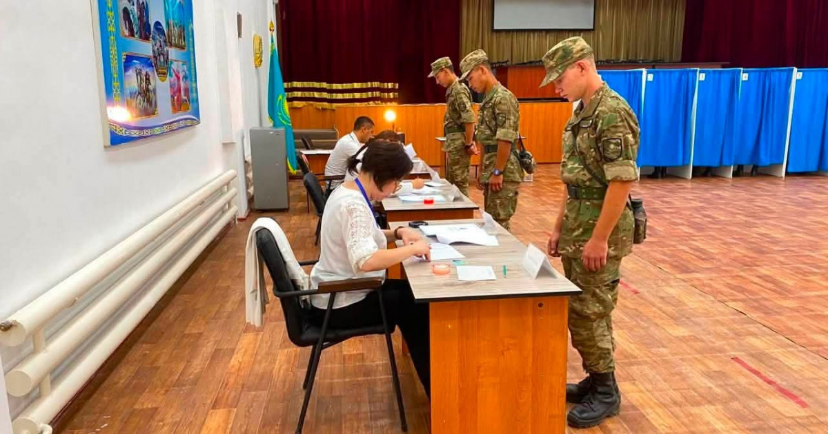   Қызылордада 6 учаскеде дауыс беру таңғы 6-да басталды   