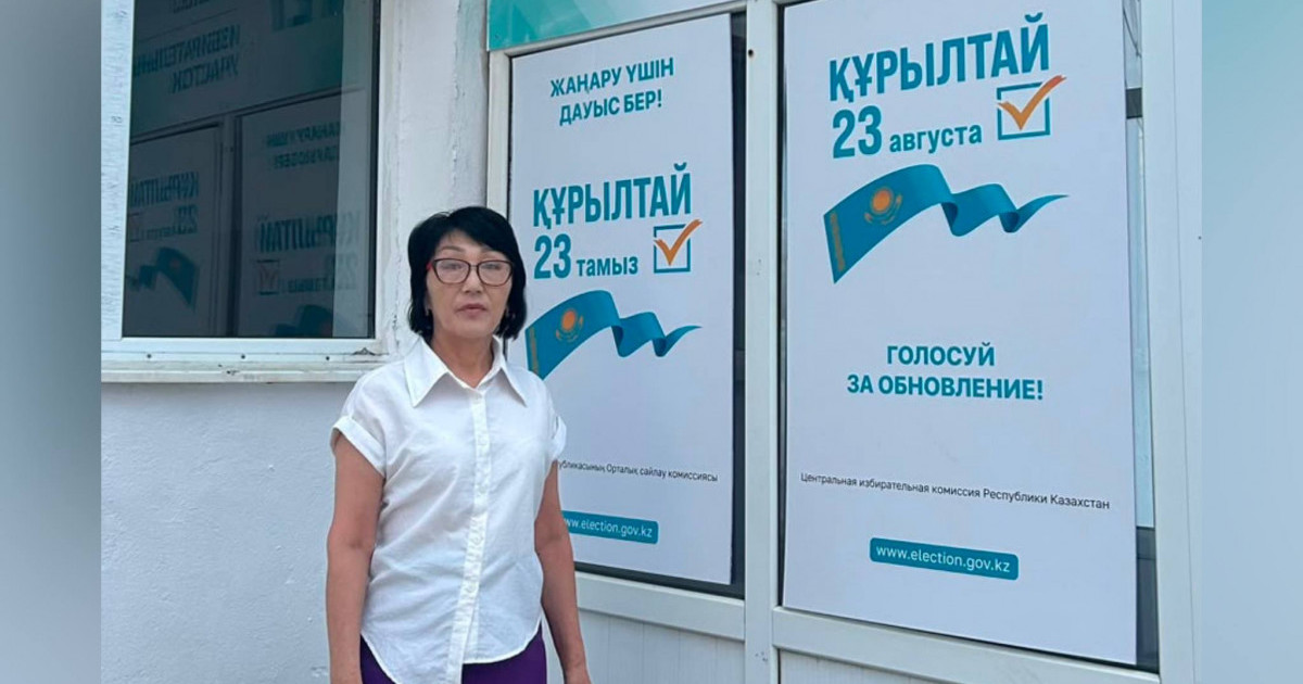  Жезқазғанда дауыс беру процесі белгіленген тәртіпке сәйкес өтіп жатыр – бақылаушы 