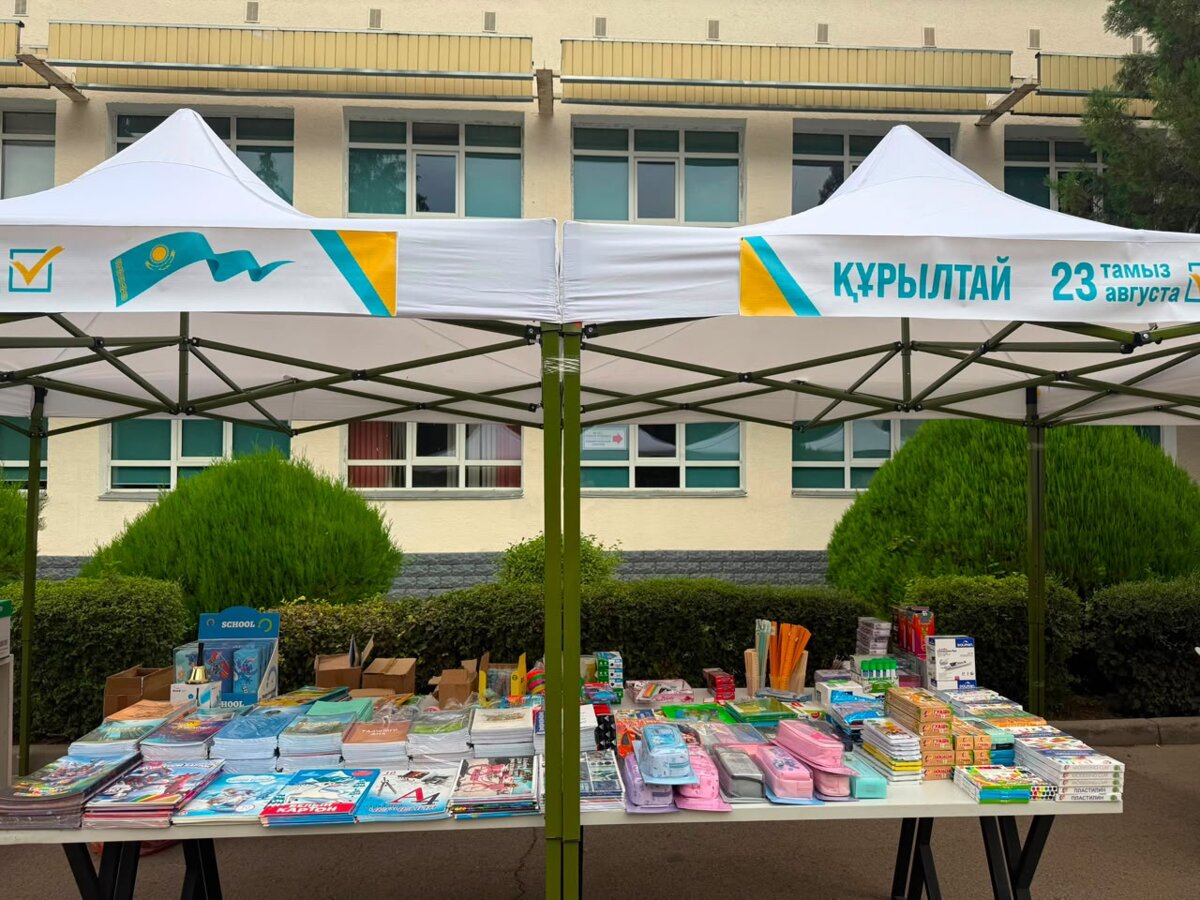 Алматыда сайлау күні сайлау учаскелерінің жанында мектеп және азық-түлік жәрмеңкесі өтеді