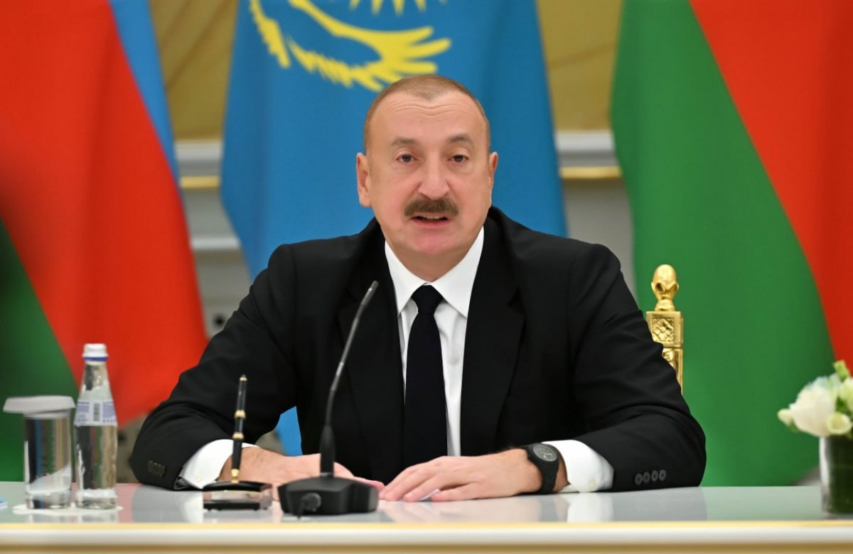 Алиев поздравил Токаева с успешным проведением первых выборов в Курултай