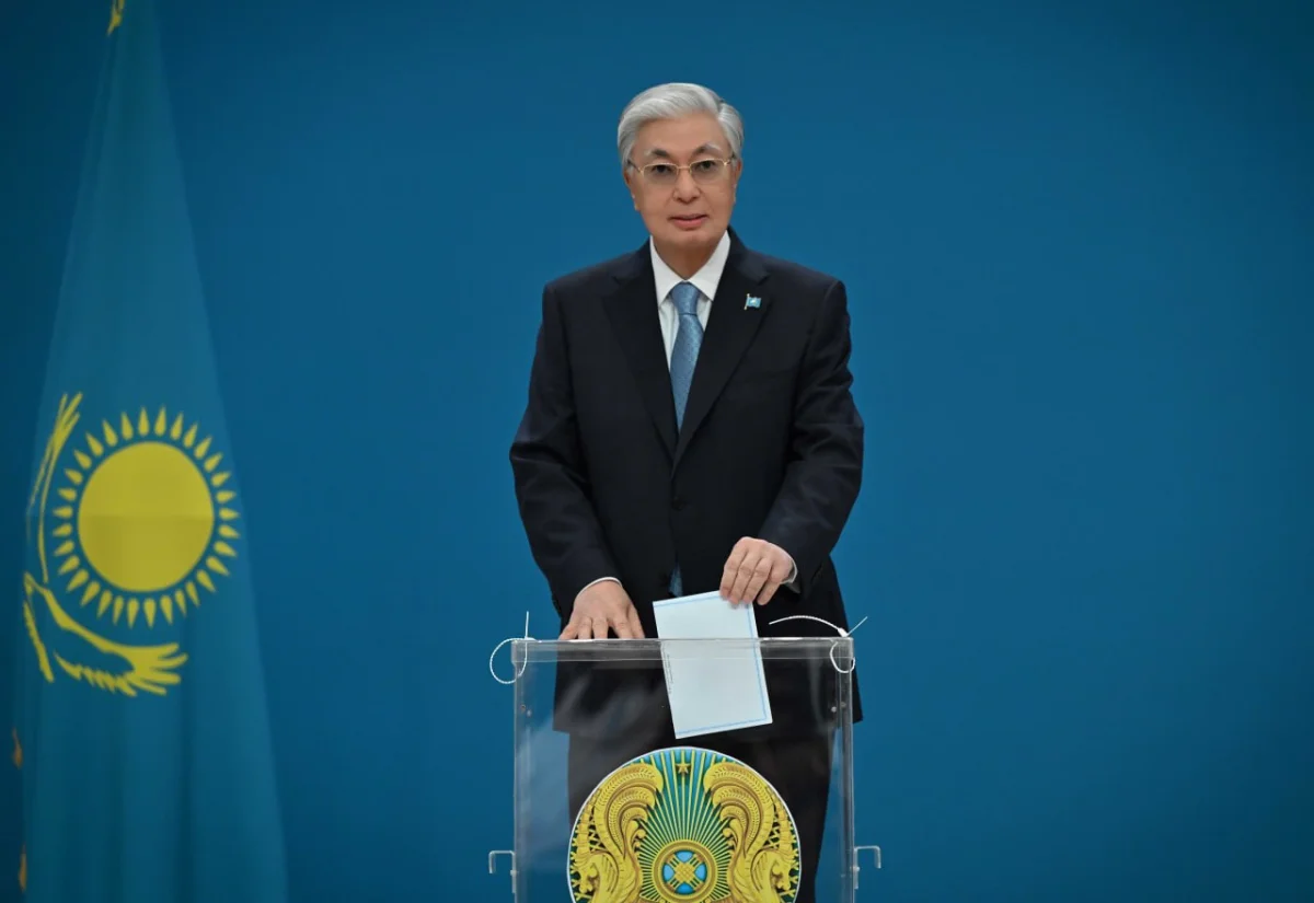 Президент Қазақстан Республикасының Құрылтай депутаттары сайлауында дауыс берді