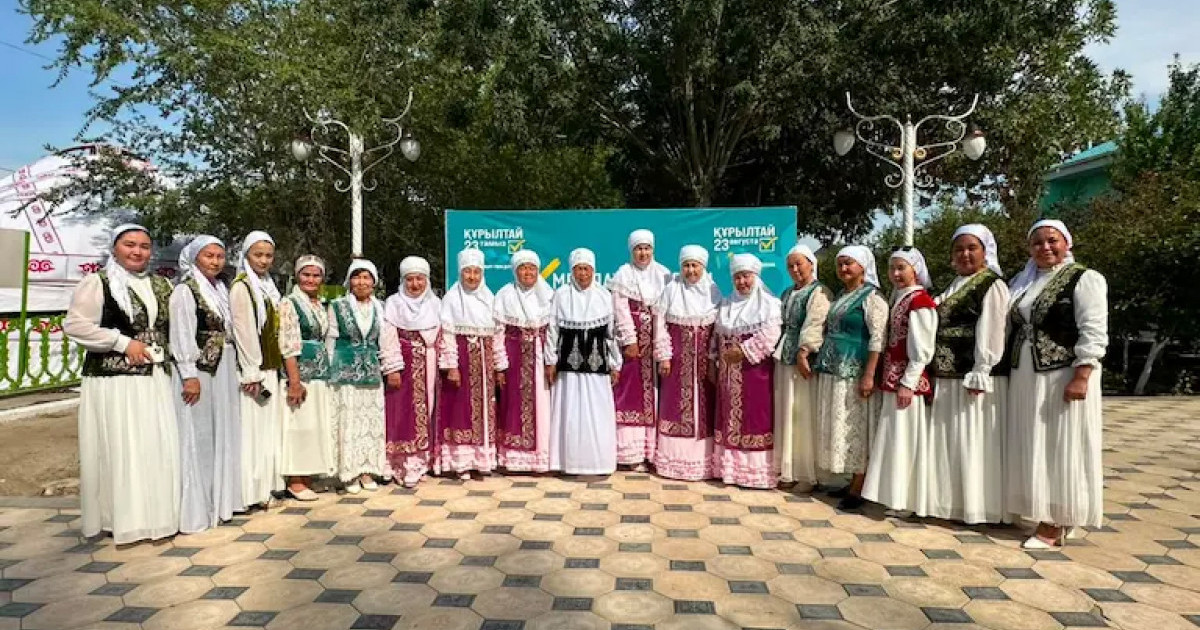  Қызылордада Ыбырай Жақаев әулетінің 9 келіні бірге дауыс берді 
