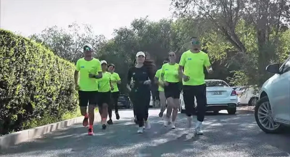 Атыраудағы Run club мүшелері құрылтай сайлауына дауыс берді