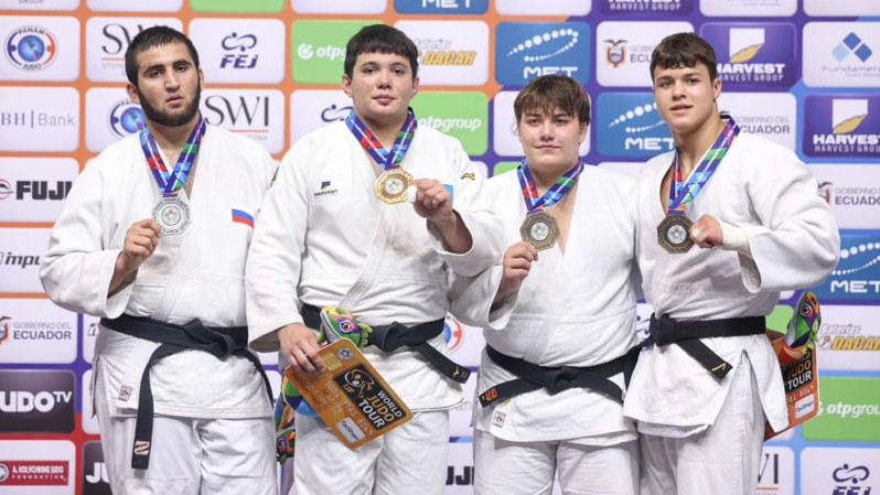 Казахстан установил сразу несколько рекордов на ЧМ по дзюдо среди кадетов