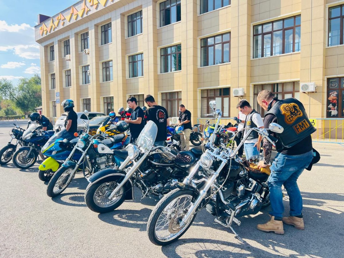 Голосование байкеров на выборах в Курултай