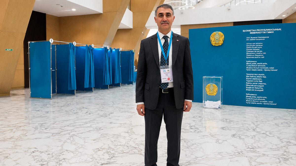 Қазақстандағы Құрылтай сайлауы кәсіби деңгейде өтіп жатыр – Түркия Жоғары сайлау кеңесінің төрағасы