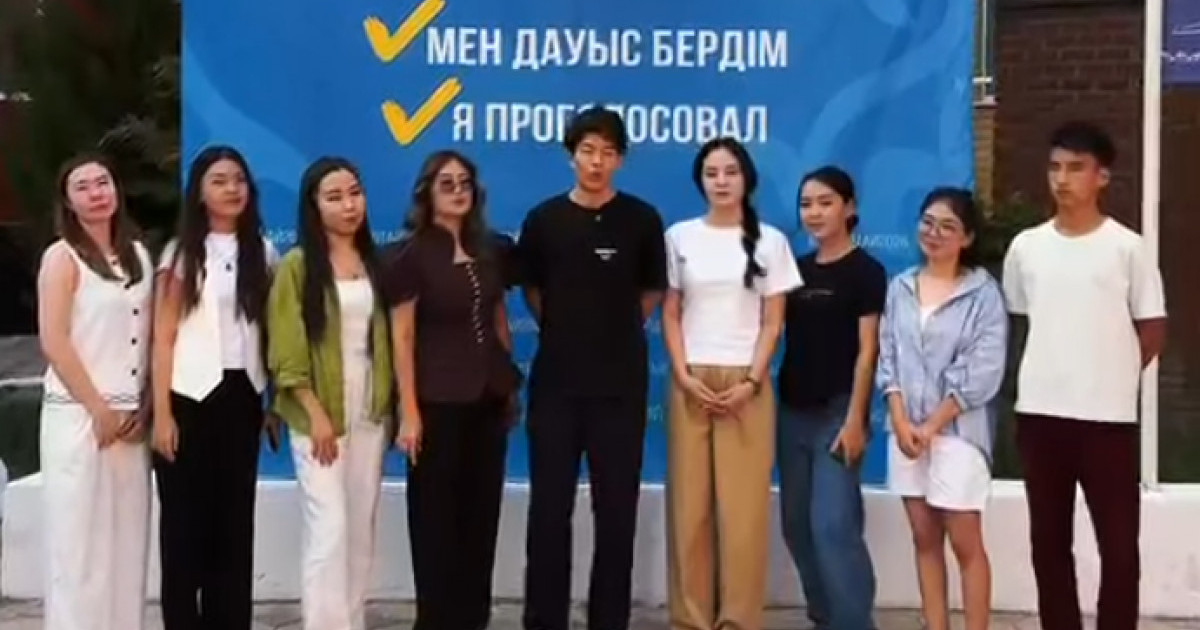  Қызылордада 18 жасқа толған 18 түлек алғаш рет сайлауға қатысты 