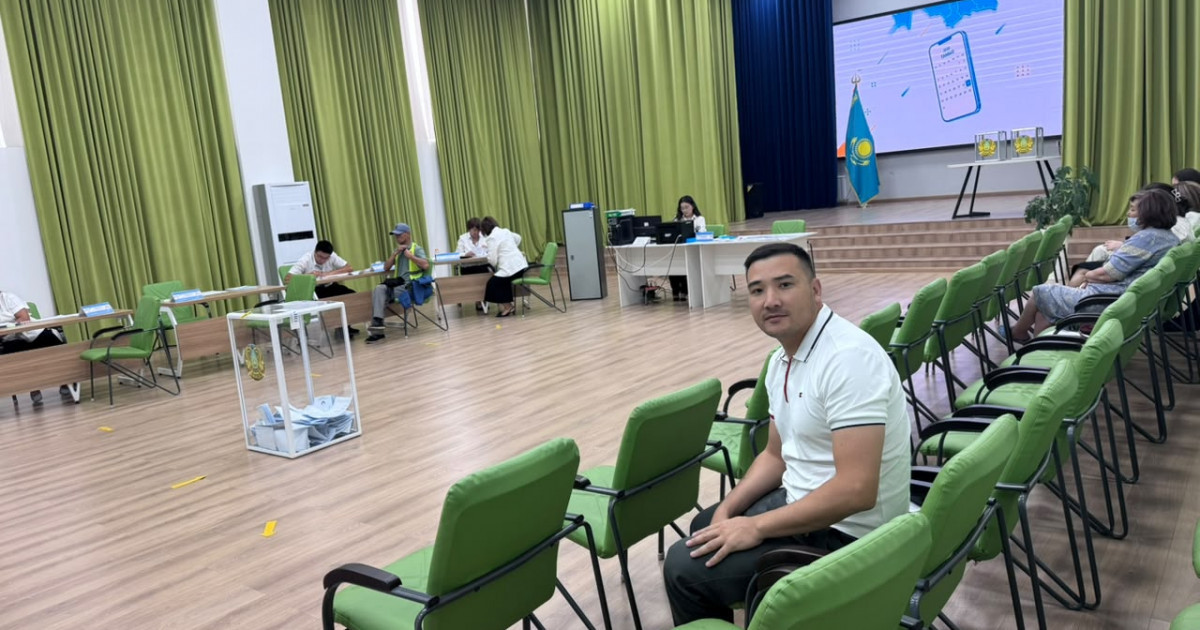   Азаматтар сайлау учаскесіне келіп, өз таңдауын жасады – Қуандық Досқалиев   