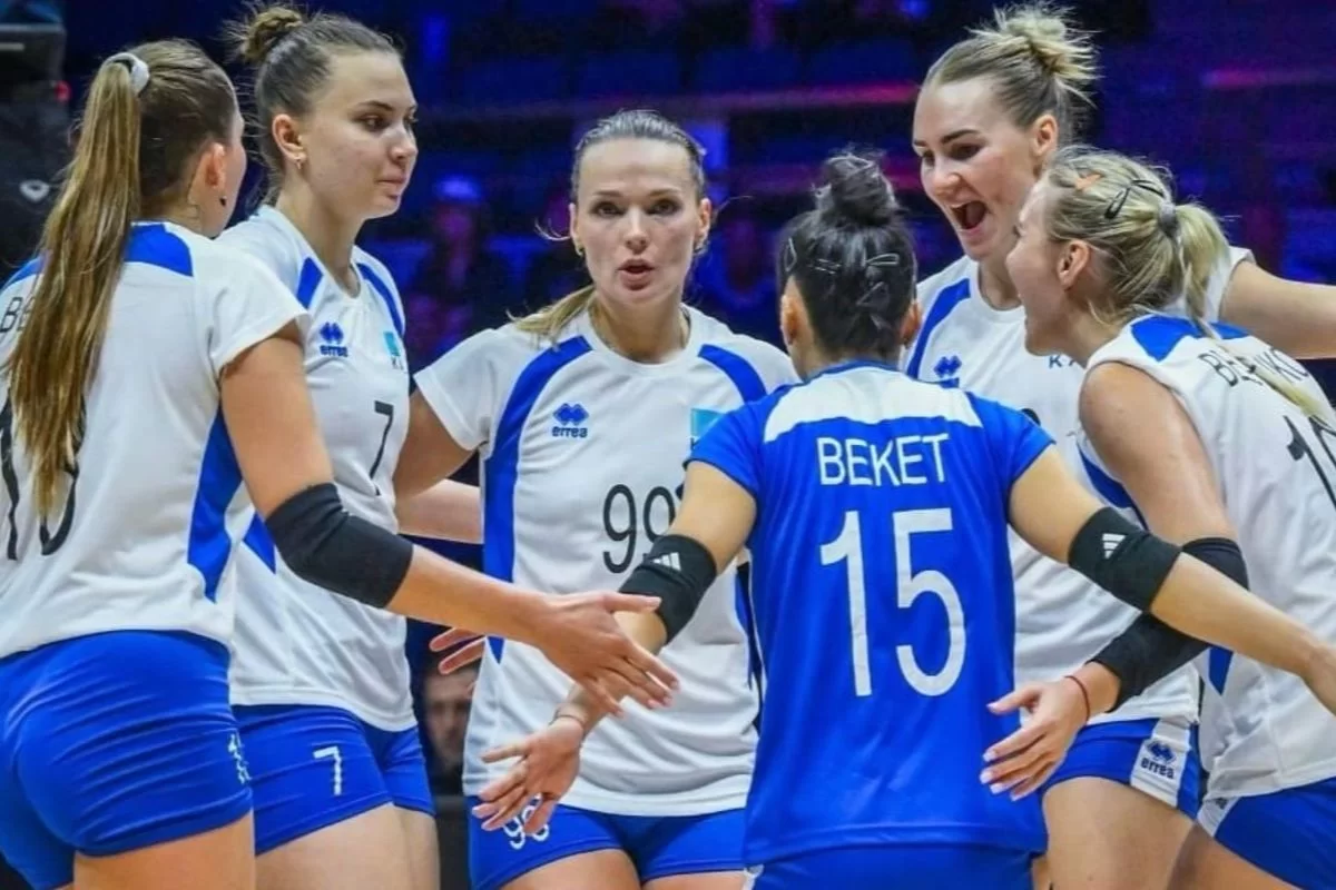 Бұрымды волейболшылар Азия чемпионатында алғашқы жеңісіне жетті