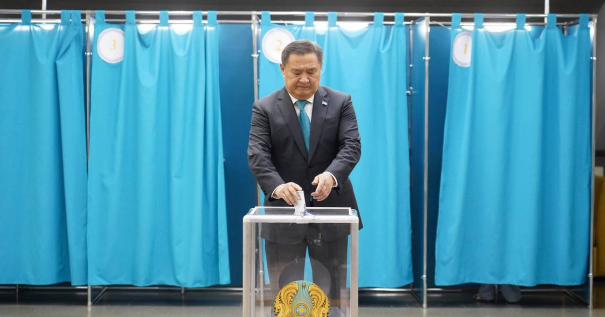  Құрылтай – 2026: Ақмола облысының әкімі дауыс берді 