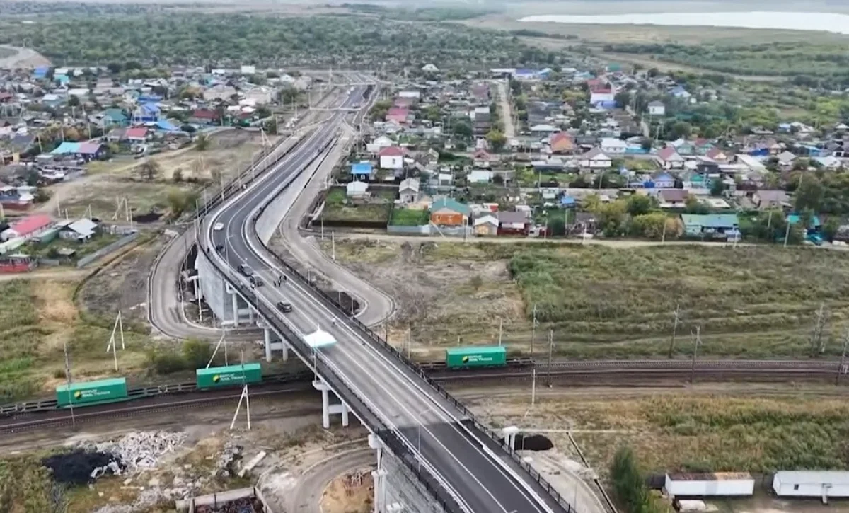 Новая дорога через город: в Петропавловске запустили путепровод