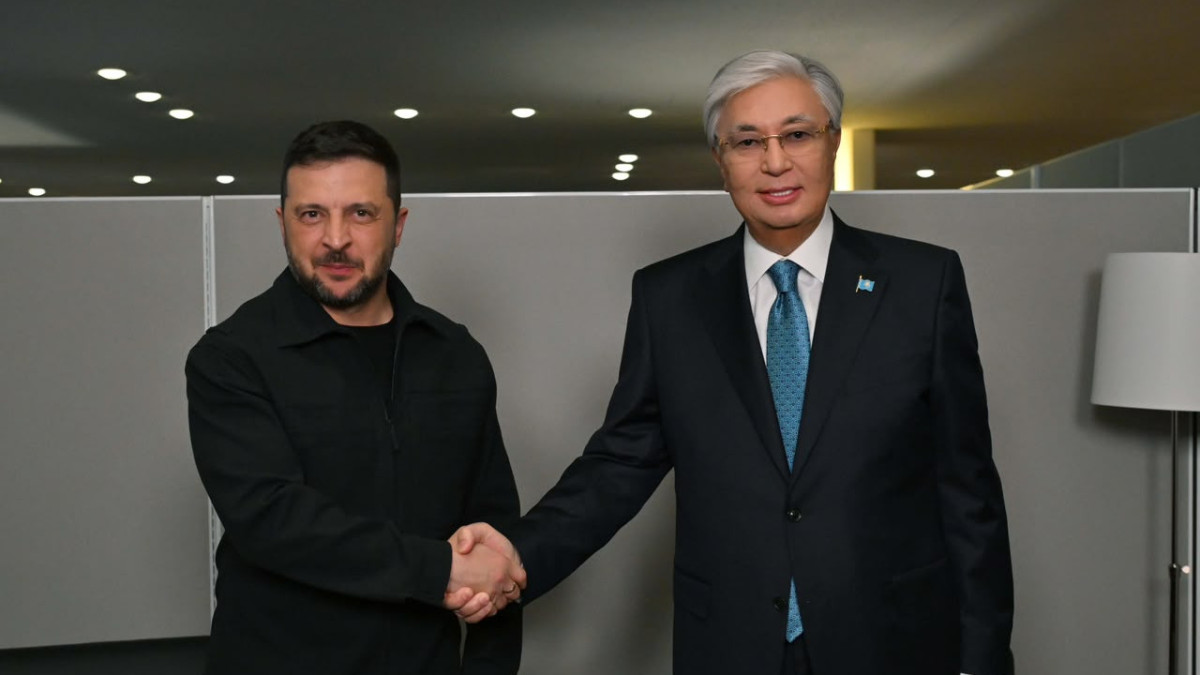 Қасым-Жомарт Тоқаев Украина Президентін Тәуелсіздік күнімен құттықтады