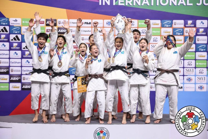 Казахстан сотворил сенсацию на чемпионате мира по дзюдо