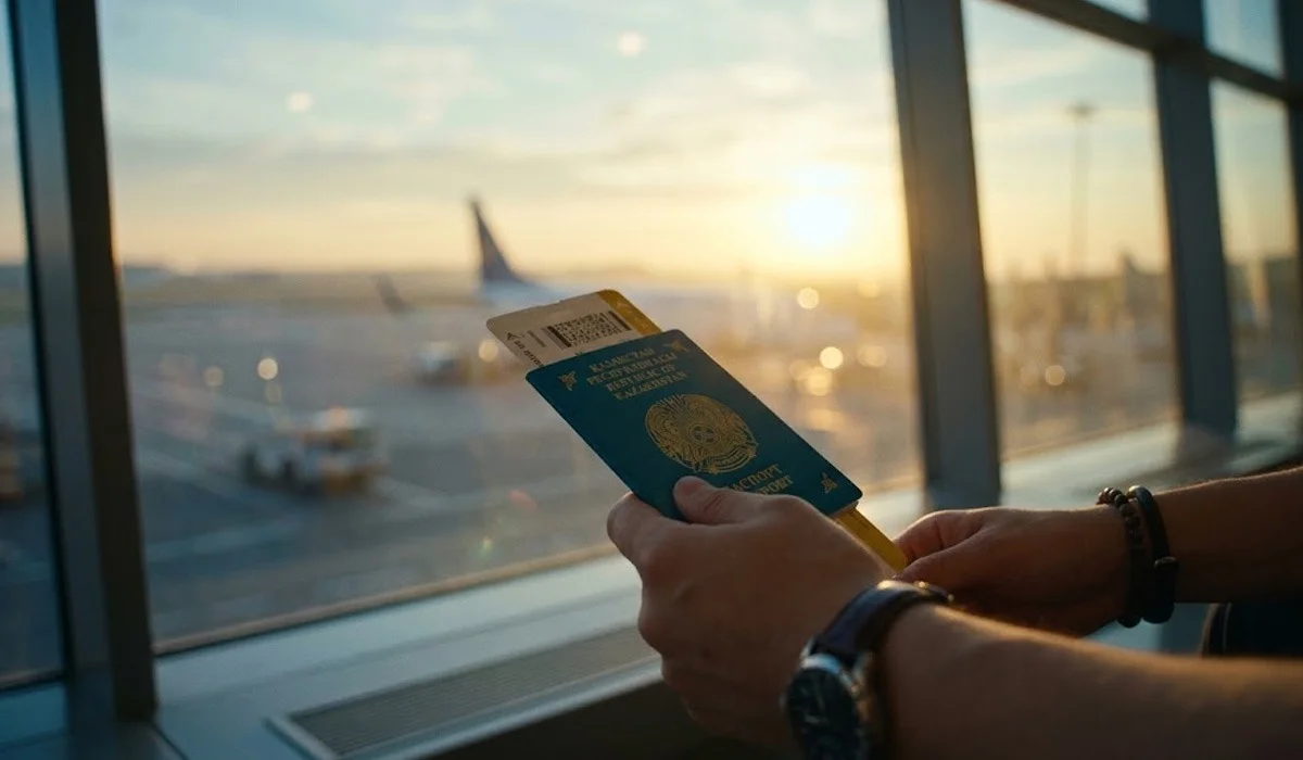 Казахстанцы смогут проходить на авиарейс без посадочного талона по QR-коду