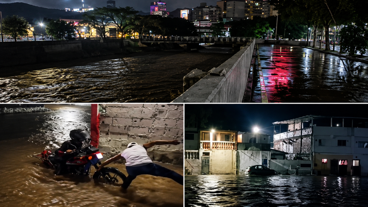 Каракас ушел под воду после мощнейшего ливня