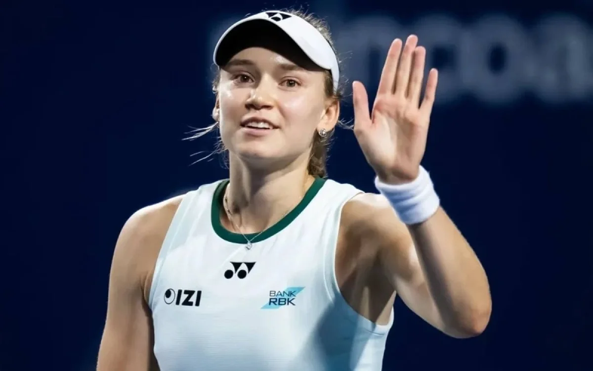 Елена Рыбакина WTA чемпиондық кестесінде көшбасшылық орнын сақтап қалды