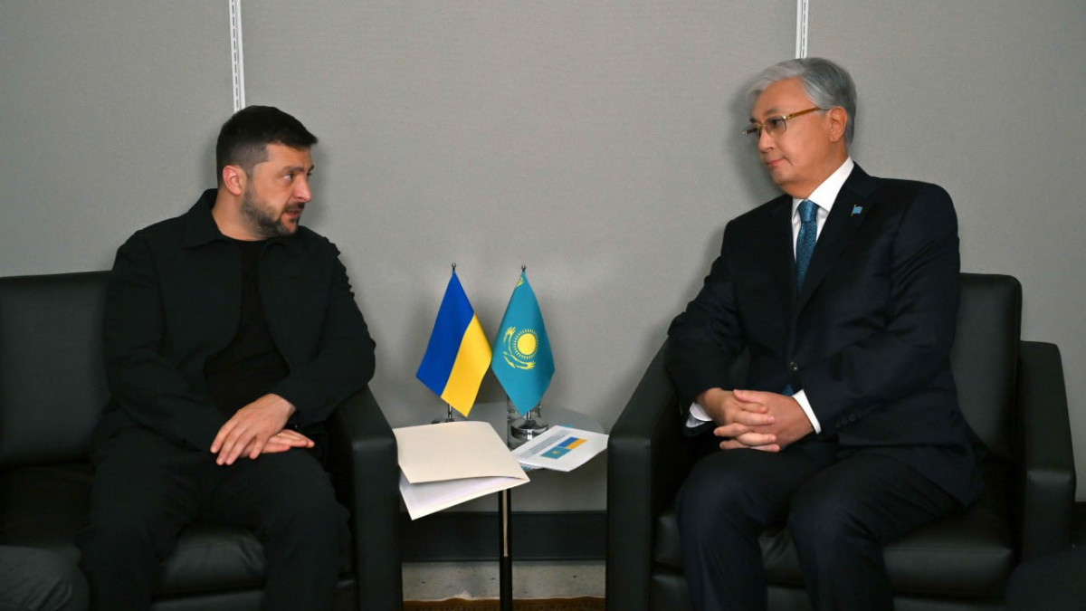Зеленский Қазақстан Президентіне алғыс айтты