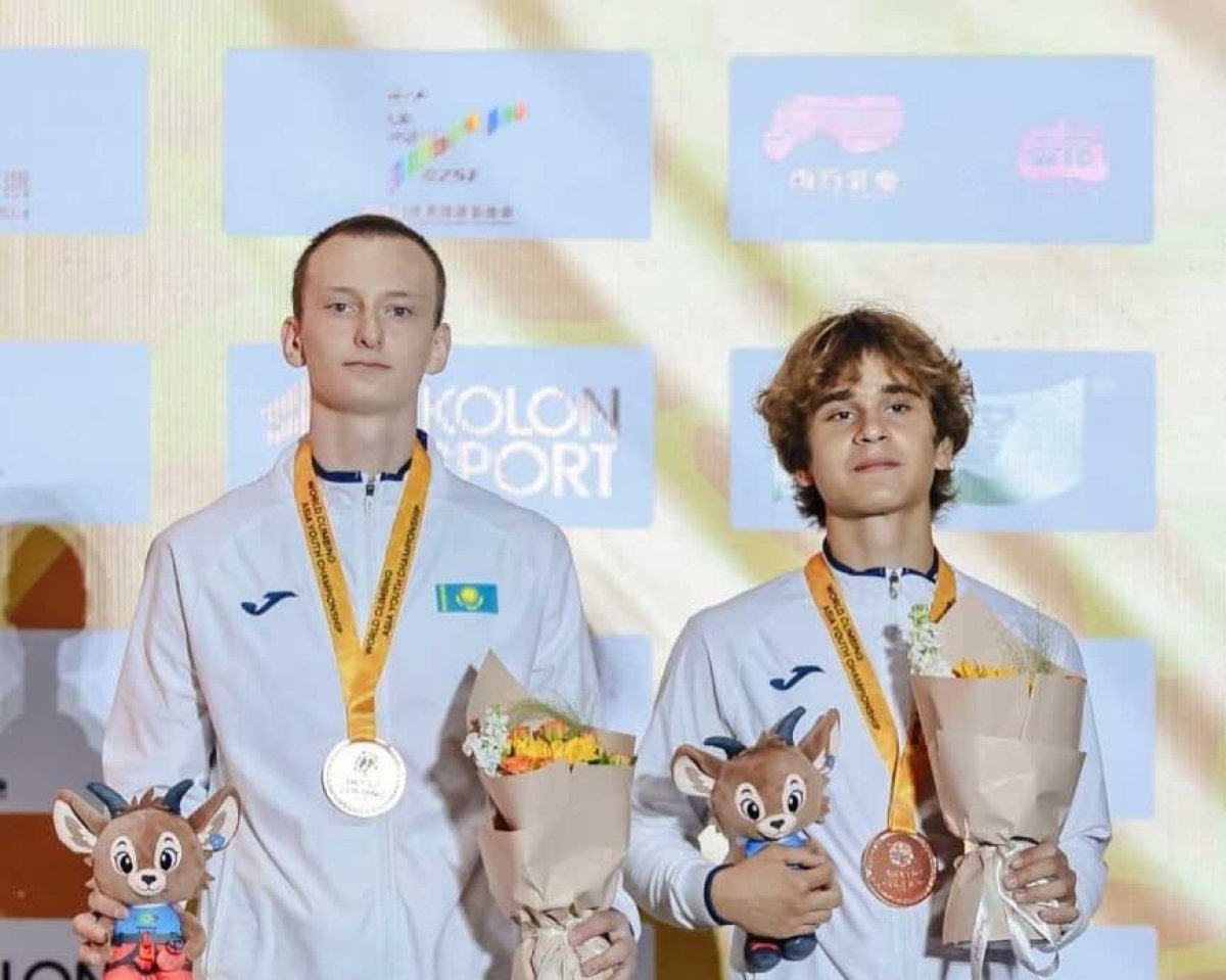 Қазақстан құзға өрмелеуден Азия чемпионатында екі жүлде жеңіп алды
