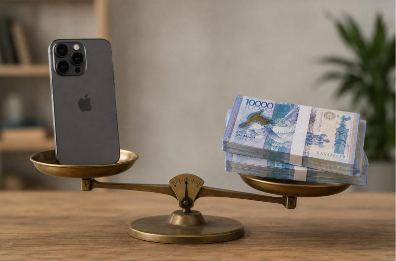 Телефон за три зарплаты: кому в Казахстане не по карману iPhone