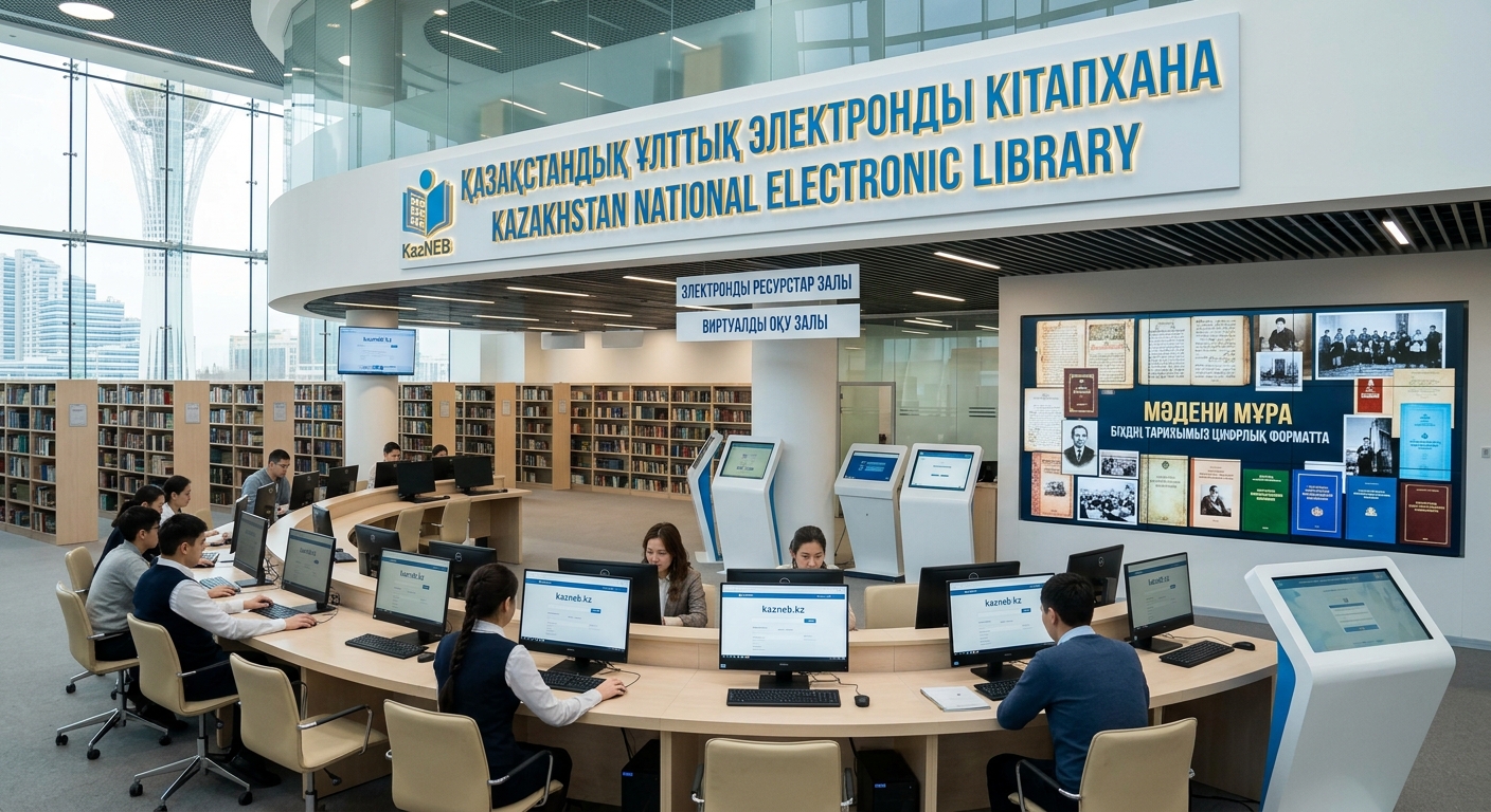 Электронды кітапхананы пайдаланушылар қатары өсті