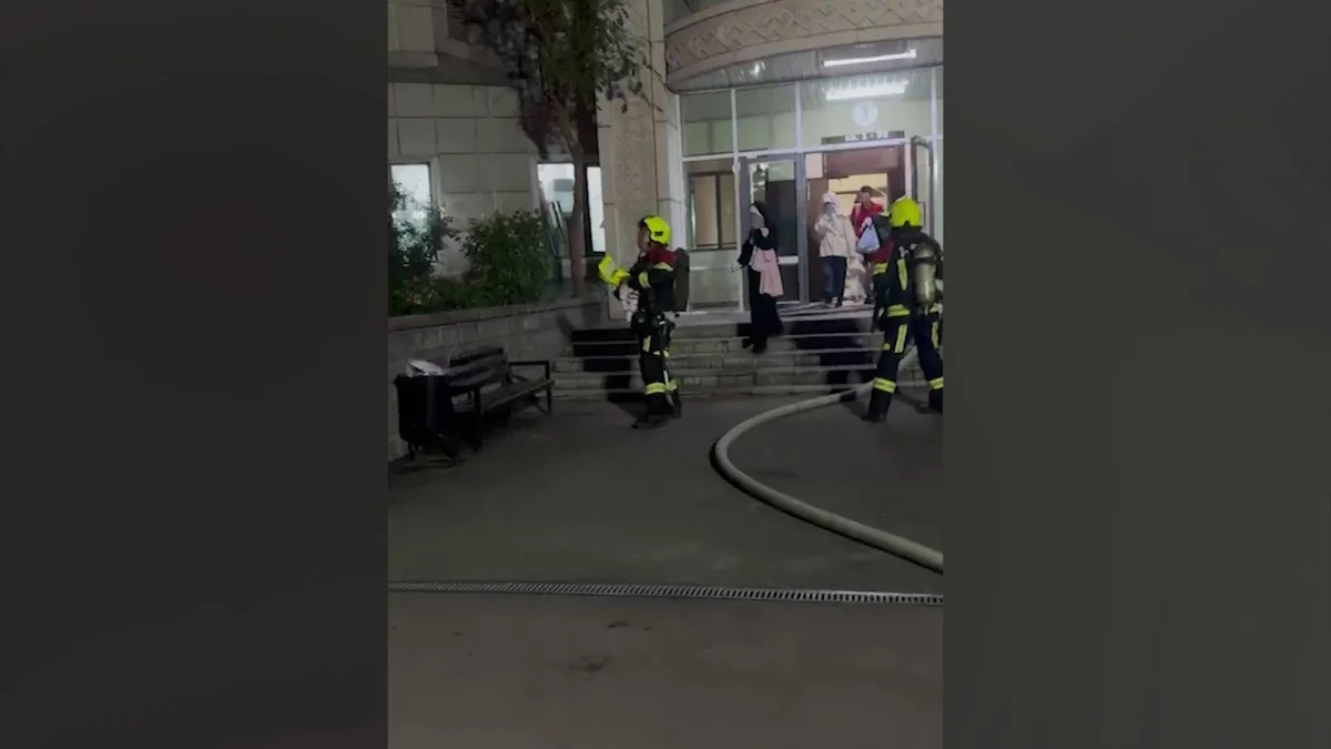 В Алматы в 16-этажном ЖК произошел пожар