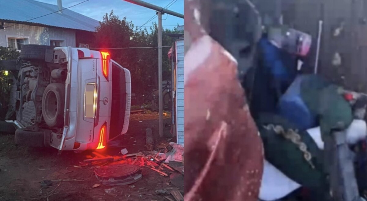 19-летний казахстанец угнал Lexus и сразу попал в ДТП