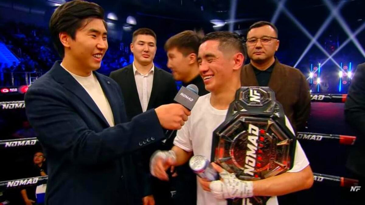 Казахстанец Алмаз Нургали стал чемпионом IBA Nomad в лёгком весе