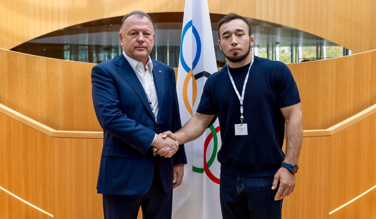 Казахстанский дзюдоист оставил подпись на олимпийской стене