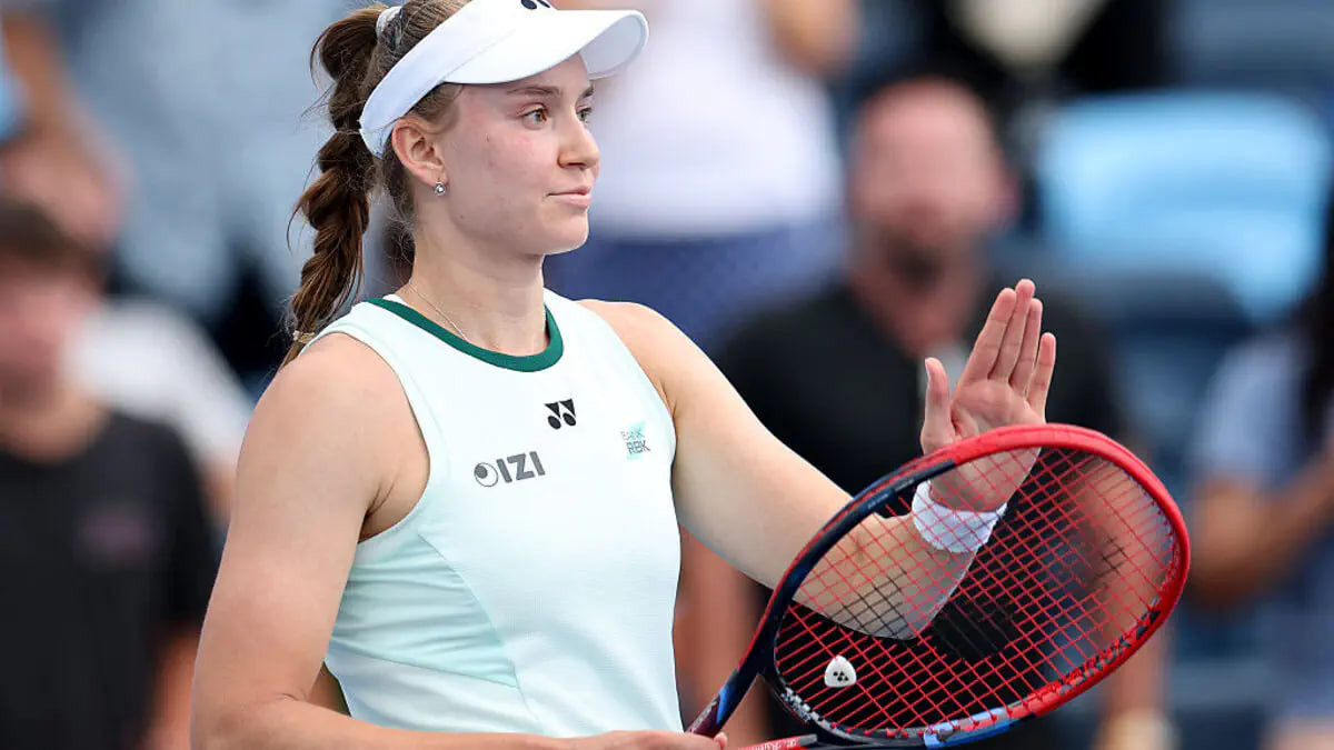 Рыбакина провела первую тренировку перед стартом US Open после травмы