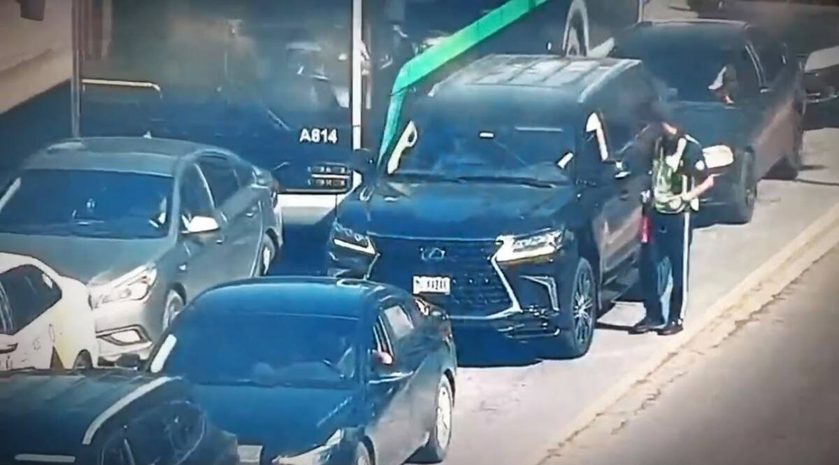 Lexus с номером “KAZAK” отправили на штрафстоянку в Астане