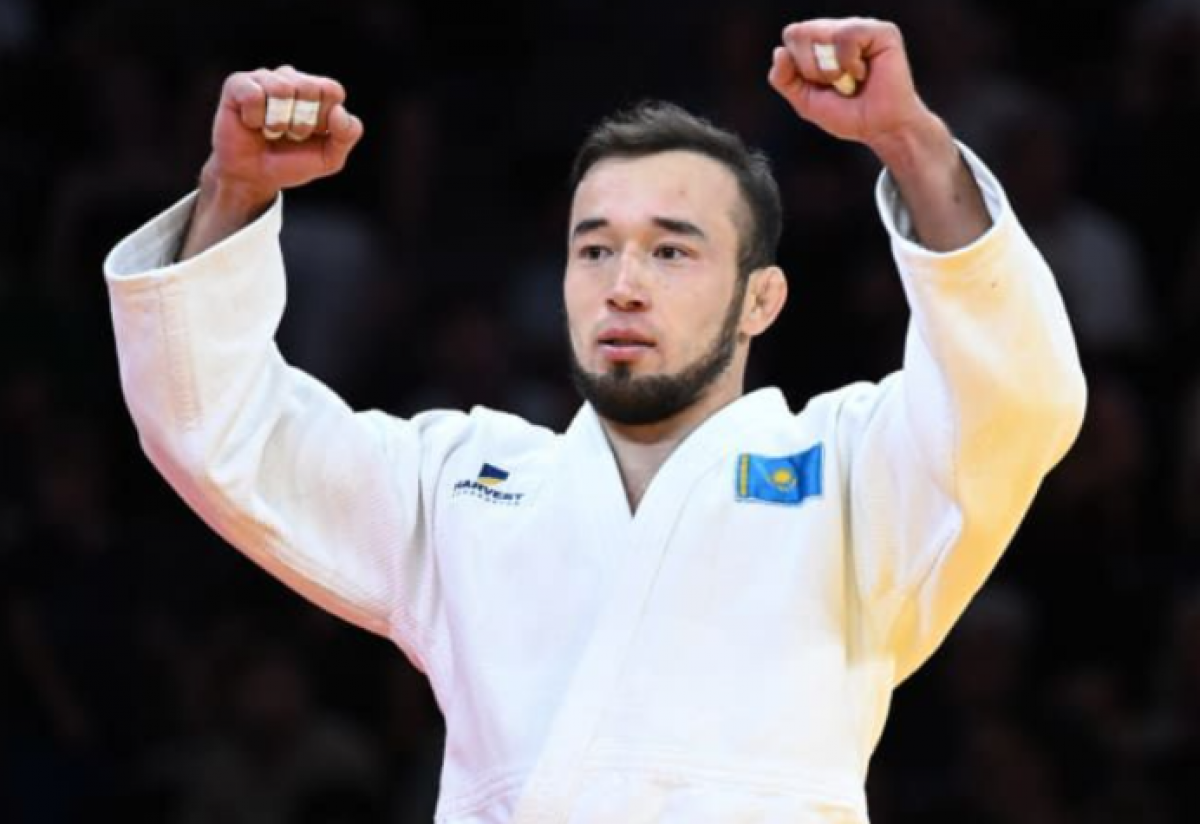 Казахстанский дзюдоист взял золото Grand Slam в Лозанне