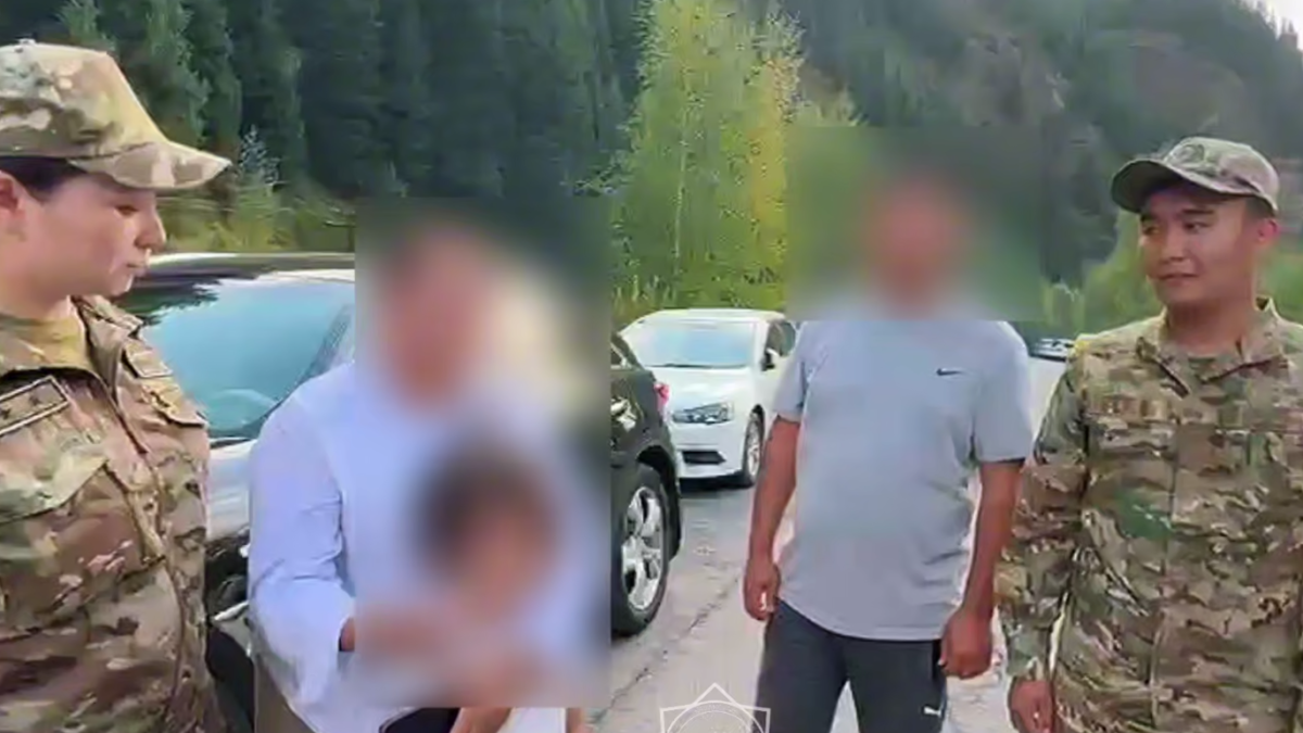 Аюсай шатқалында адасып қалған 7 жасар қыз табылды