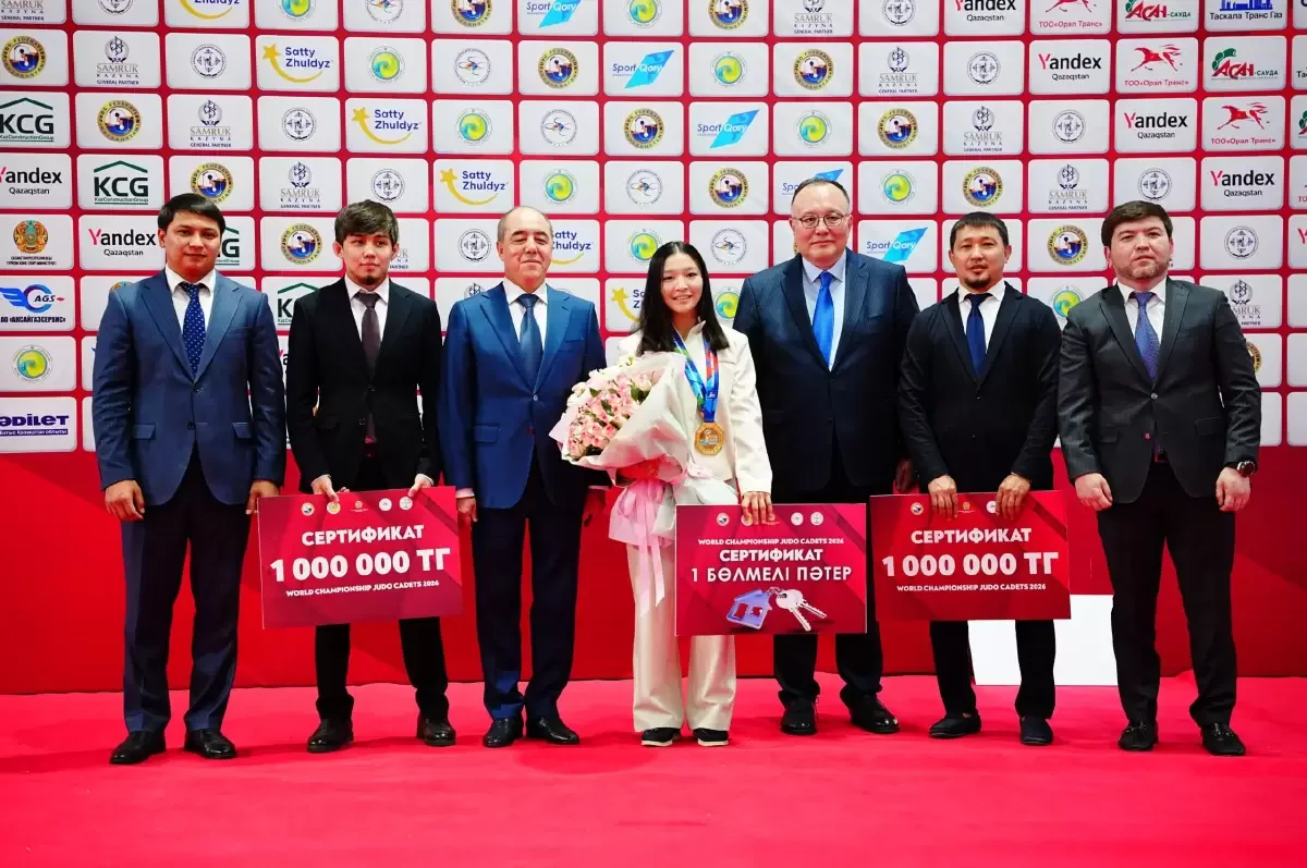 Дзюдодан әлем чемпионы Фатима Сұпығалиеваға пәтер берілді