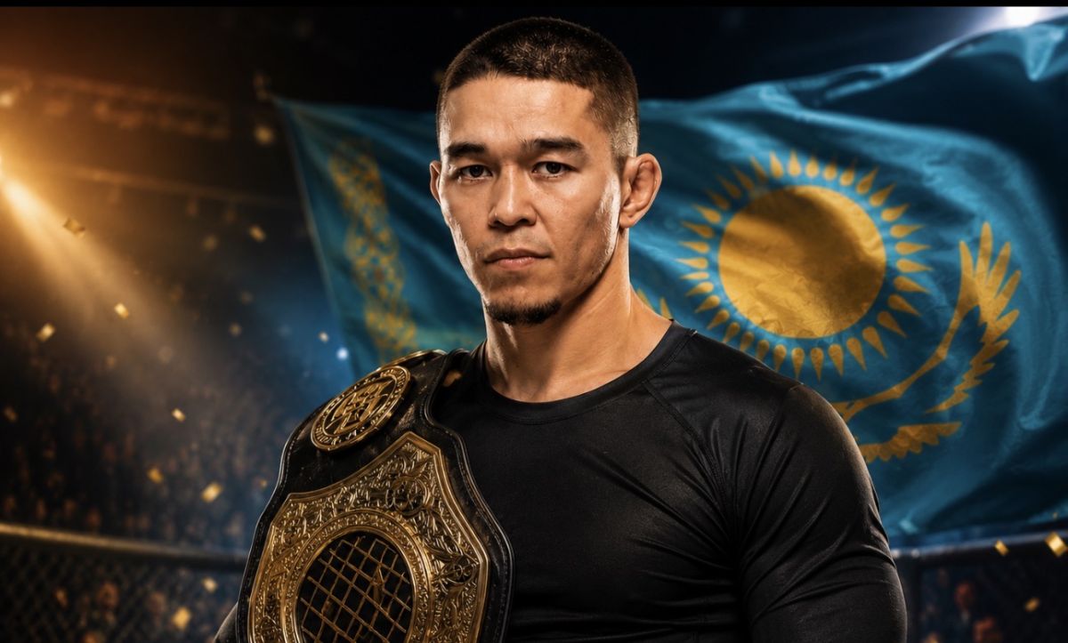 Асу Алмабаев ACBJJ чемпиондық белбеуін жеңіп алды