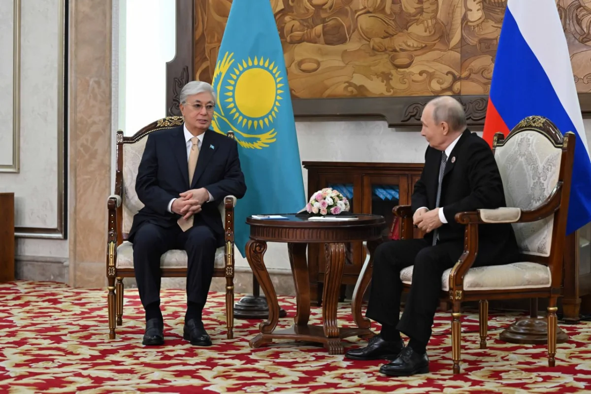 Мемлекет басшысы Ресей Президентімен кездесті