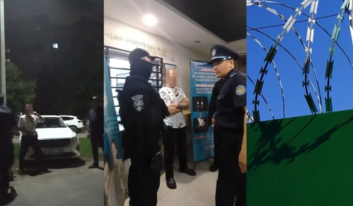 Высокопоставленный полицейский СКО спас мужчину от гибели: кадры