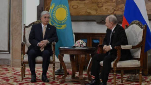 Владимир Путин: Қазақстан мен Ресей қарым-қатынасы барлық бағытта қарқынды дамып келеді
