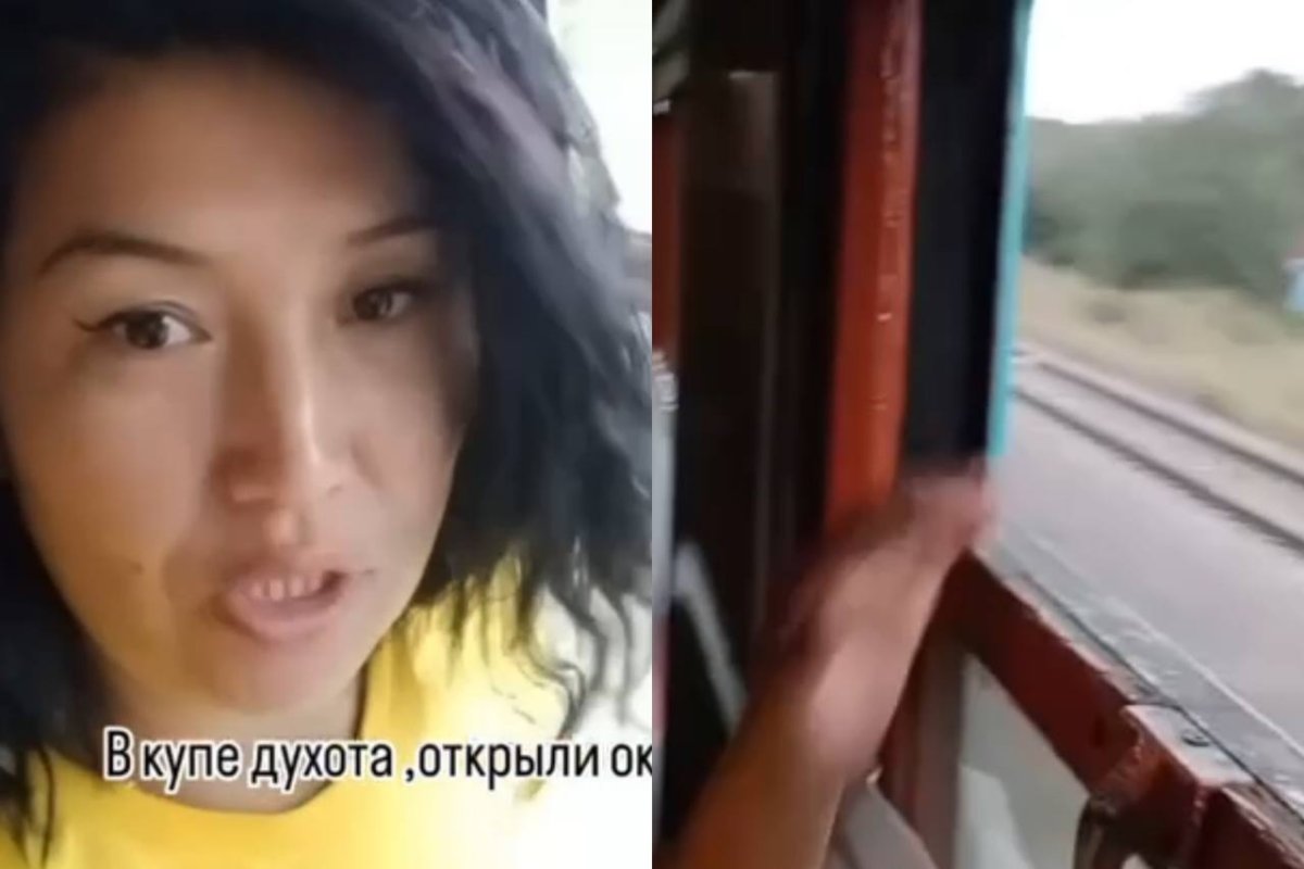 «Купеде демалу мүмкін емес»: Қостанай – Астана пойызындағы аптапқа жолаушылар шағымданды