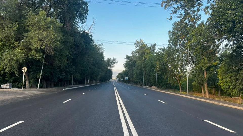 Какие улицы отремонтировали в Алматы к 1 сентября