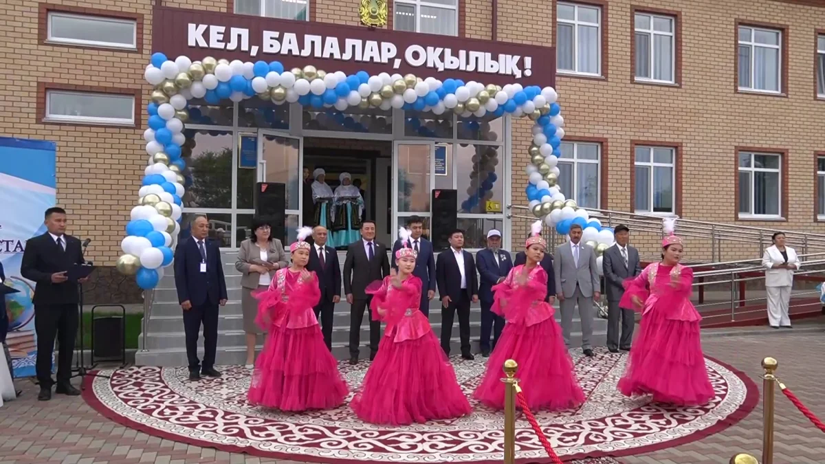 Новая школа открылась в с. Озёрное Западно-Казахстанской области