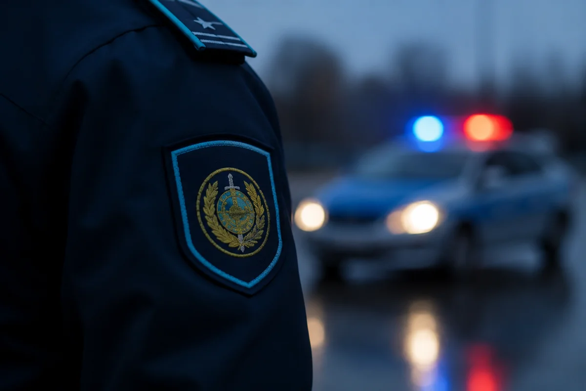 В Аральском районе погиб участковый инспектор полиции
