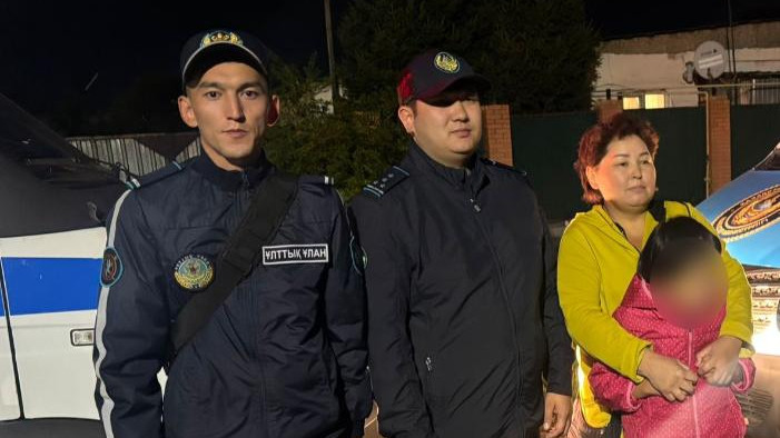 Служебная собака по следу нашла пропавшую девочку в Астане