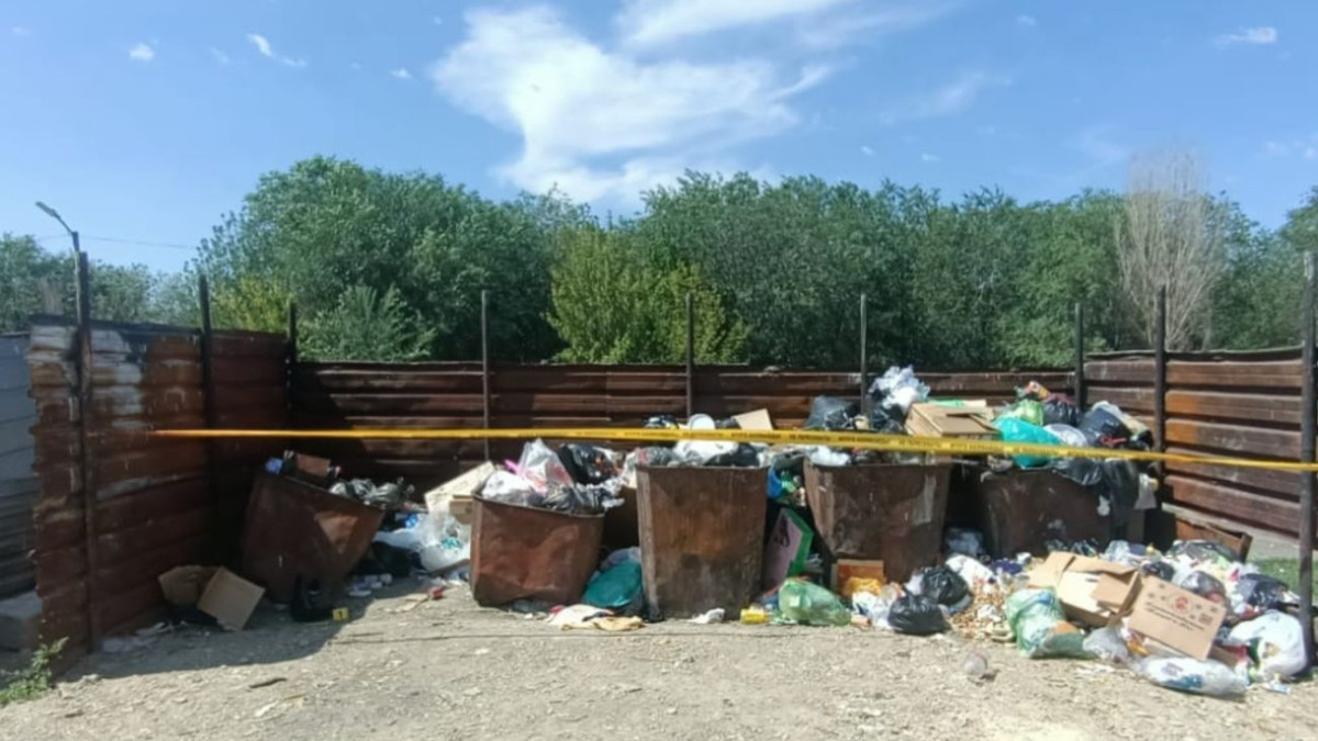 Қоқыс жәшігінен табылған сәби: Жамбыл облысында күдікті әйел анықталды