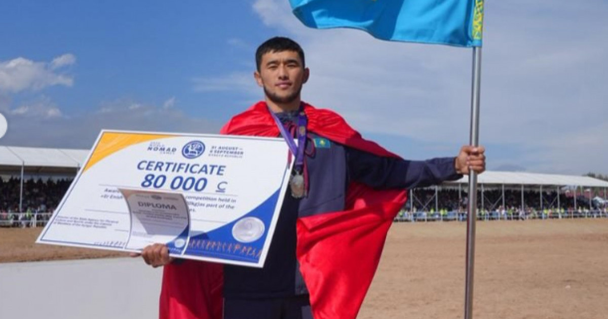  Көшпенділер ойыны – 2026: Расул Құрайыш аударыспақтан күміс жүлде еншіледі 