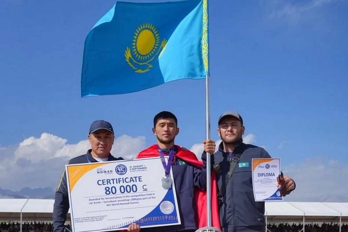 Казахстанцы завоевали серебро и бронзу на VI Всемирных играх кочевников