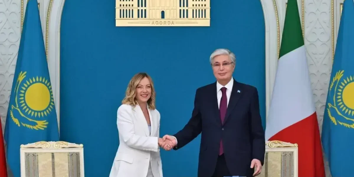 Джорджа Мелони поблагодарила Токаева за дружбу и сотрудничество