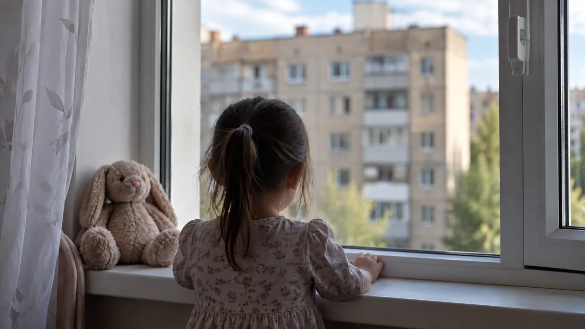 Мама была в соседней комнате: пятилетняя девочка выпала из окна в Темиртау