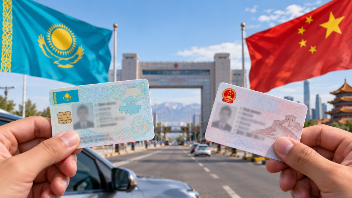 Қазақстан мен Қытай жүргізуші куәліктерін өзара мойындайды
