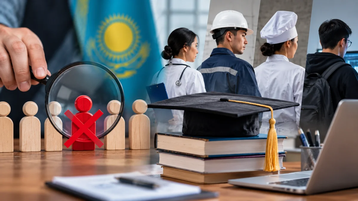 Қазақстанда 32 мамандықты алып тастамақ: министр себебін түсіндірді