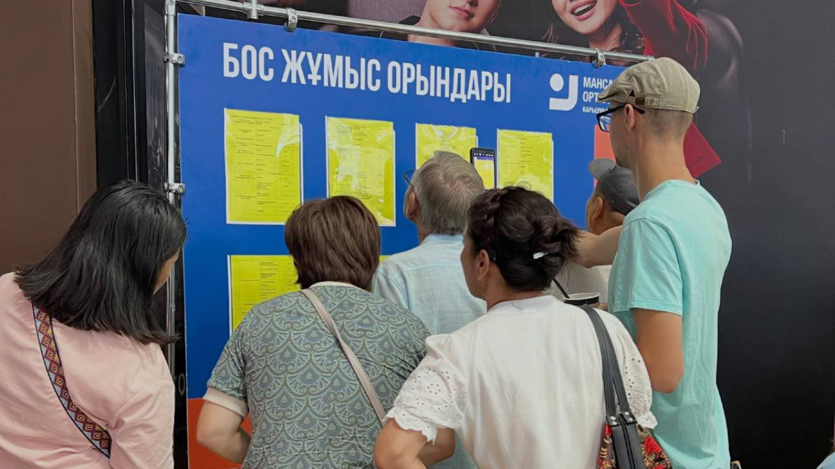 6 489 жителей Актюбинской области получили работу за первое полугодие 2026 года